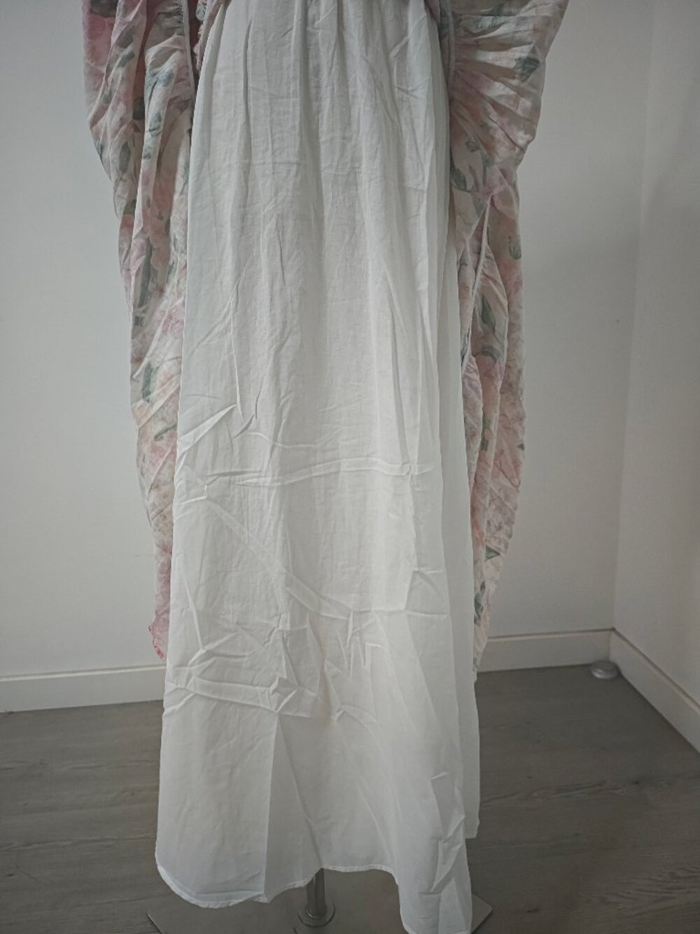 Agua By Agua Bendita lima jardiniera' floral-print linen maxi dress - Picture 10 of 13
